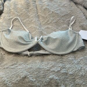 Glitter Bikini top from Anthropologie new a tag size large